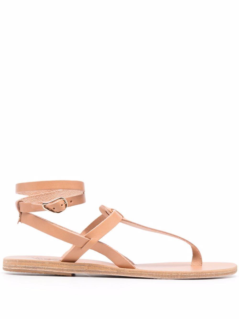 Estia T-bar leather sandals