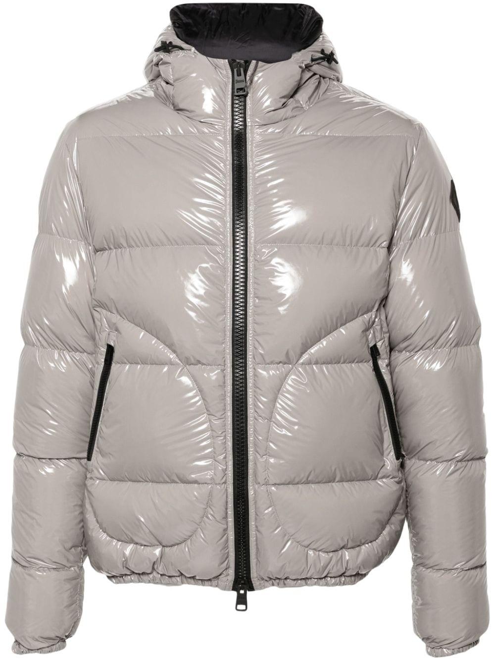 Herno Men Nylon Hooded Down Jacket