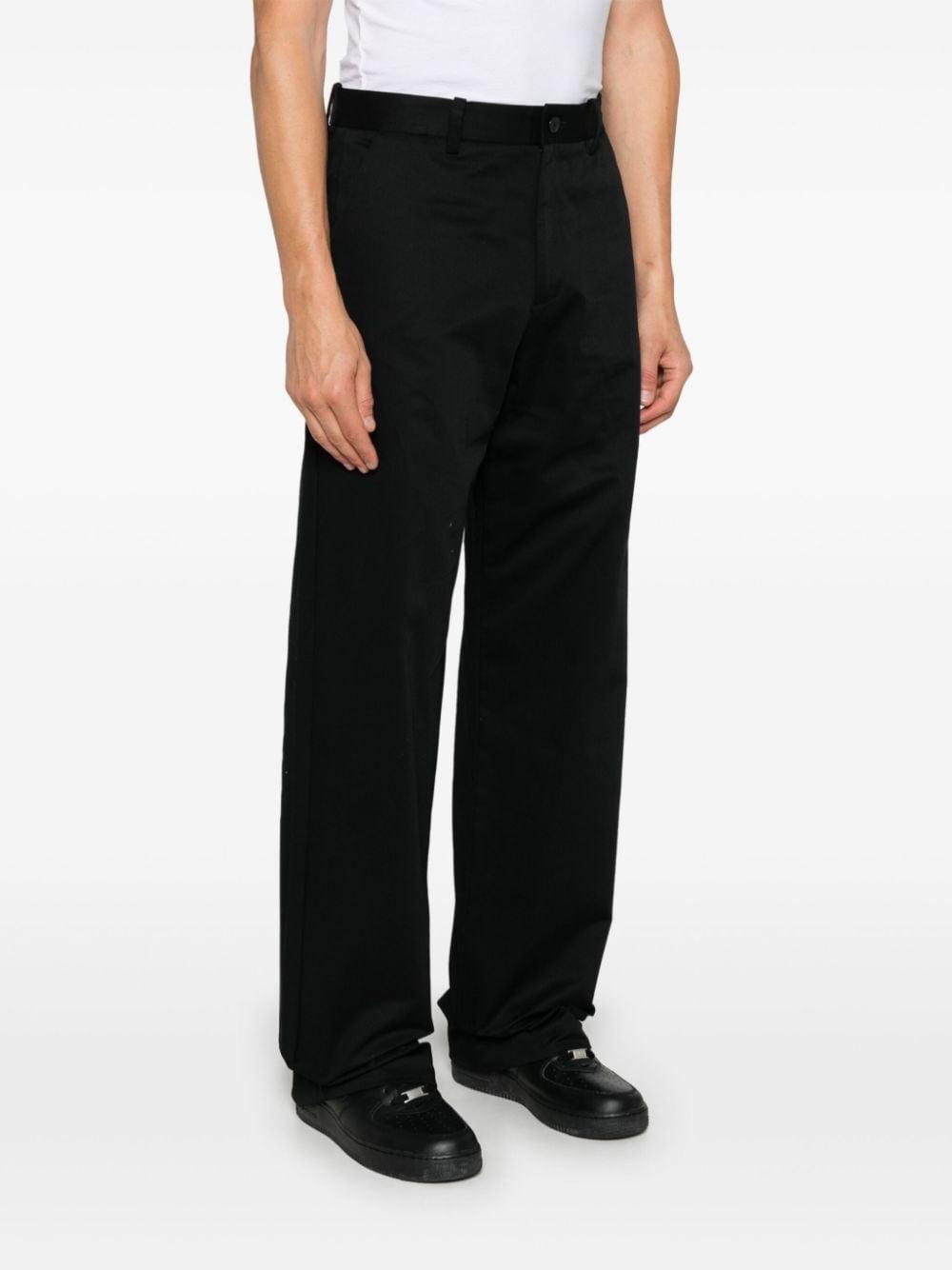 logo-tag trousers