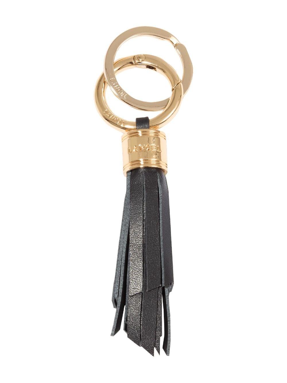 medium Tassel leather keyring 