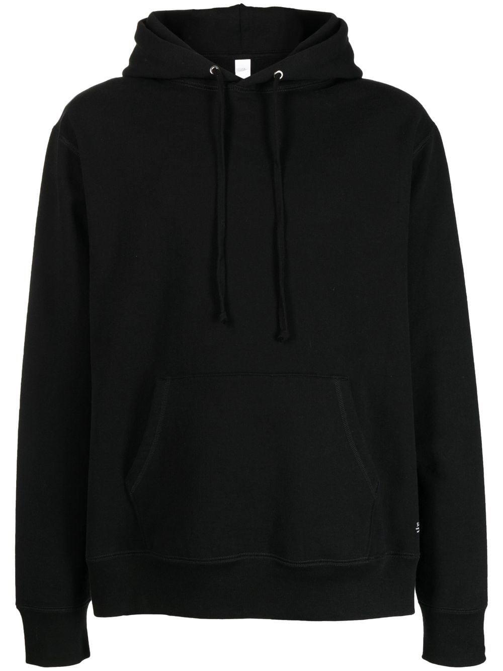 logo-print cotton hoodie 