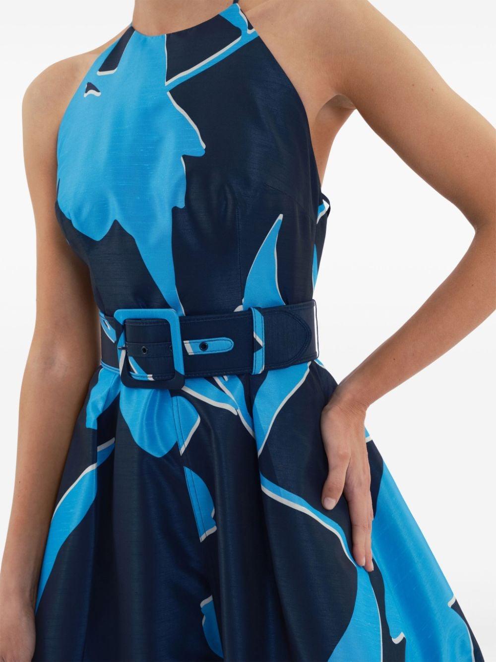 Azzurra belted gown