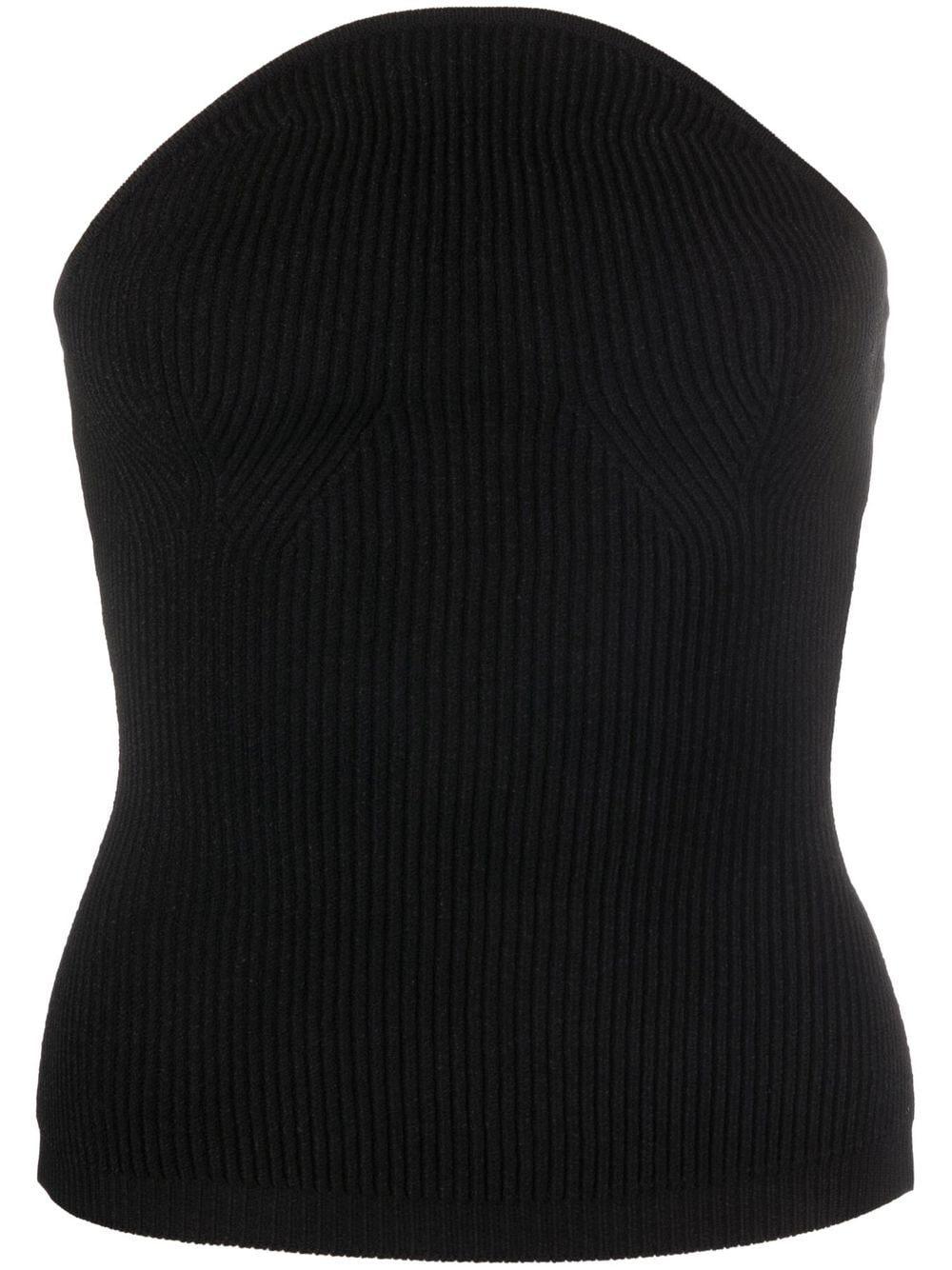 Jericho ribbed knit top