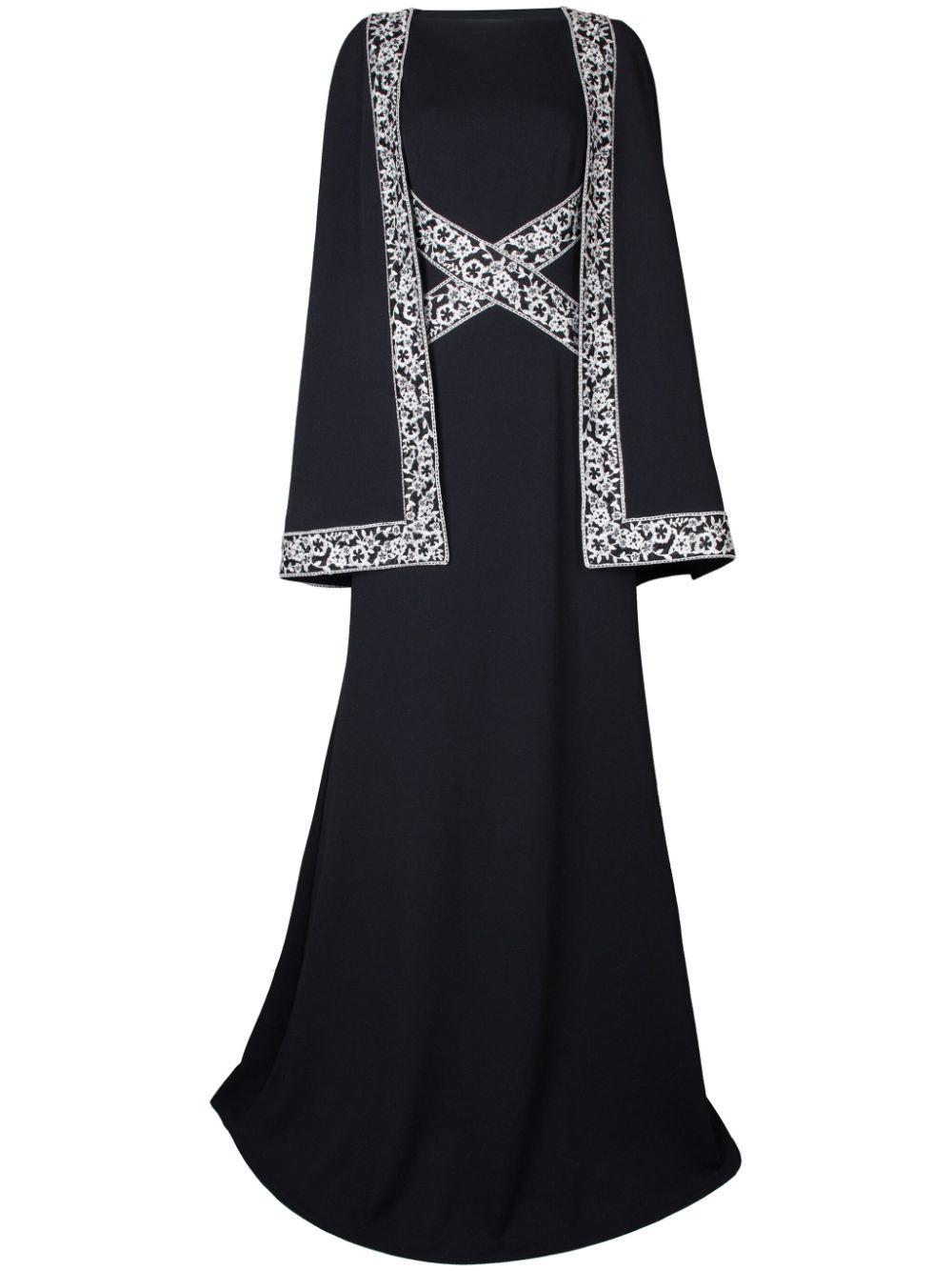 Bian cape gown