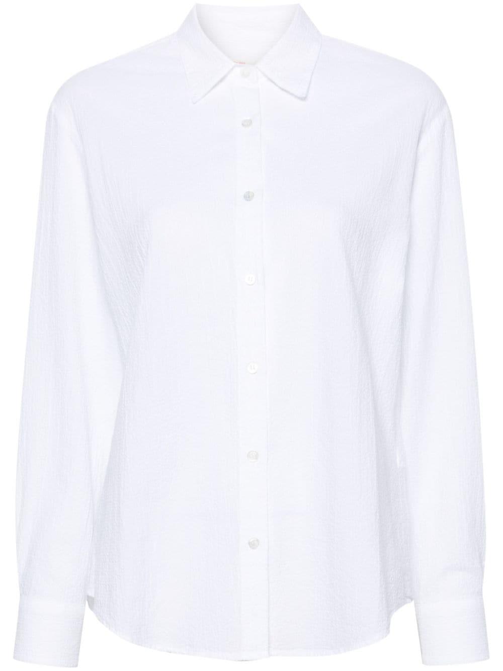 seersucker cotton shirt