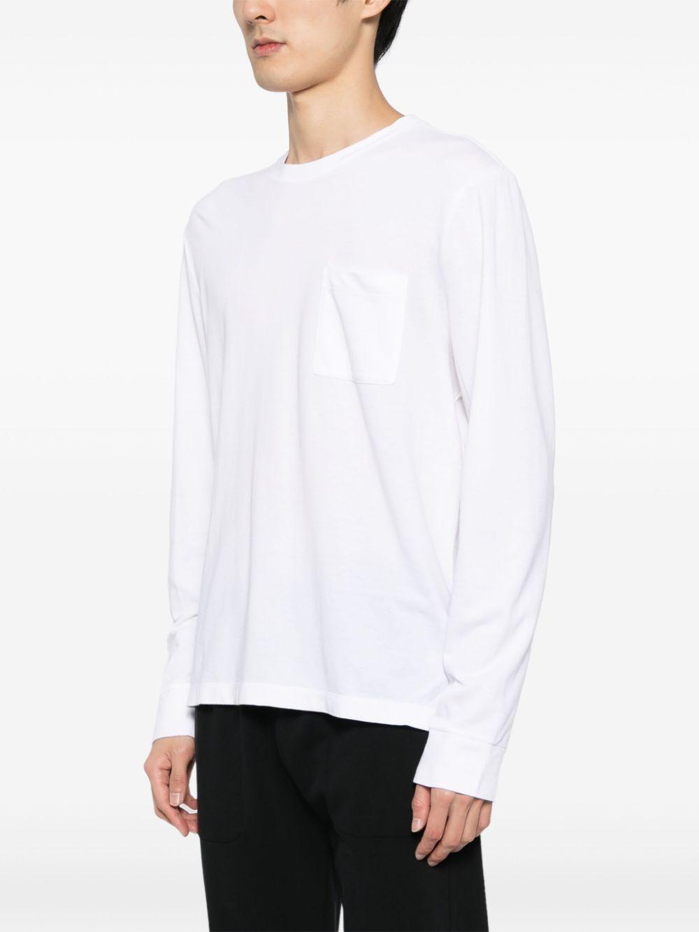 French Terry crew-neck T-shirt