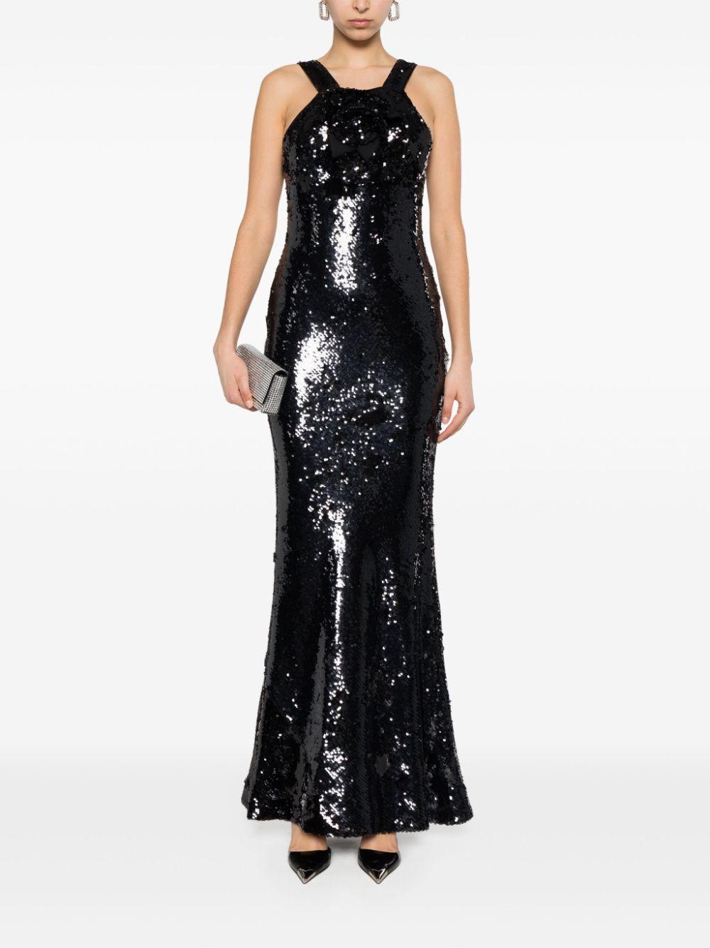 sequin-design dress