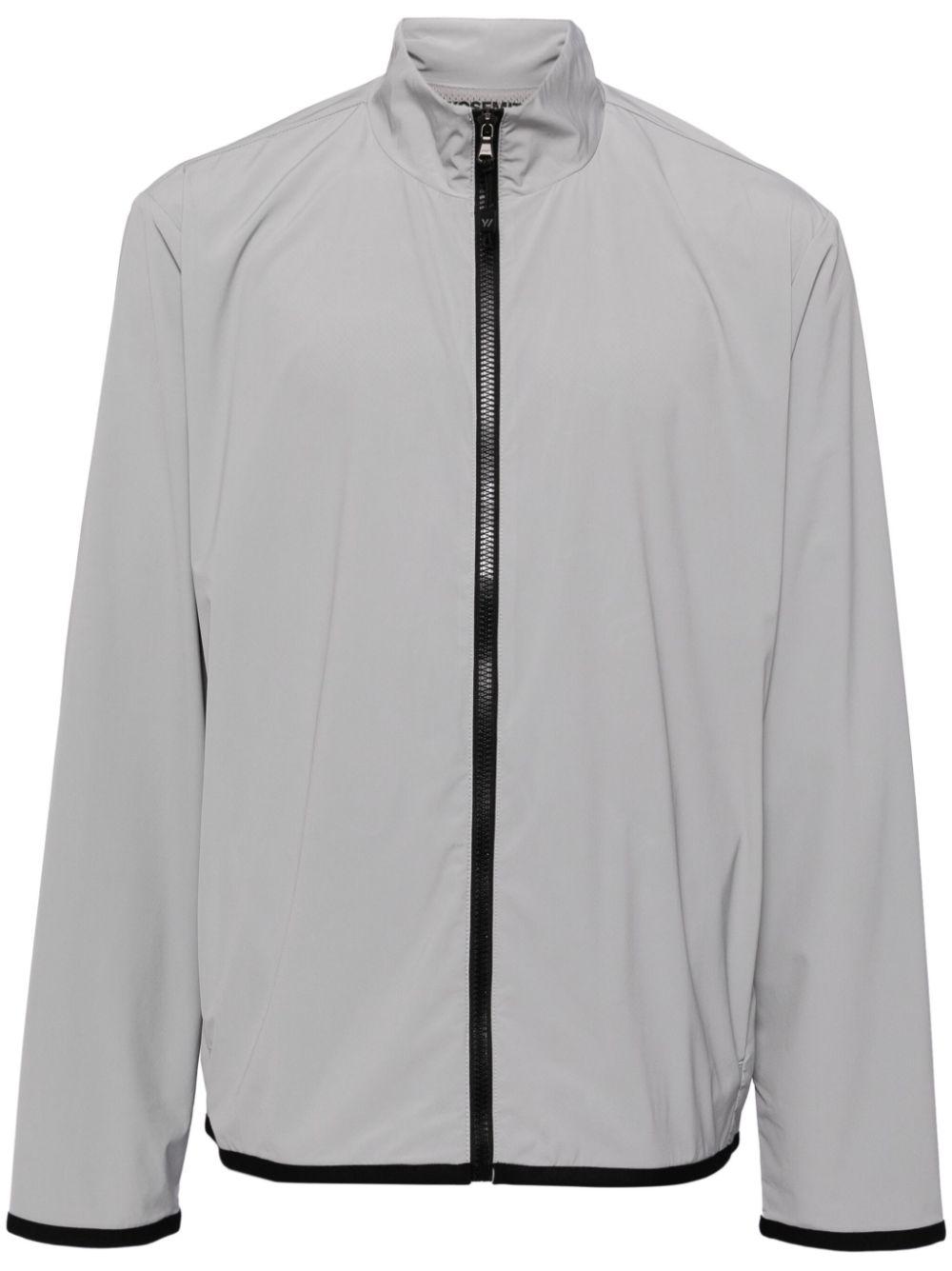 long-sleeve zip-up jacket