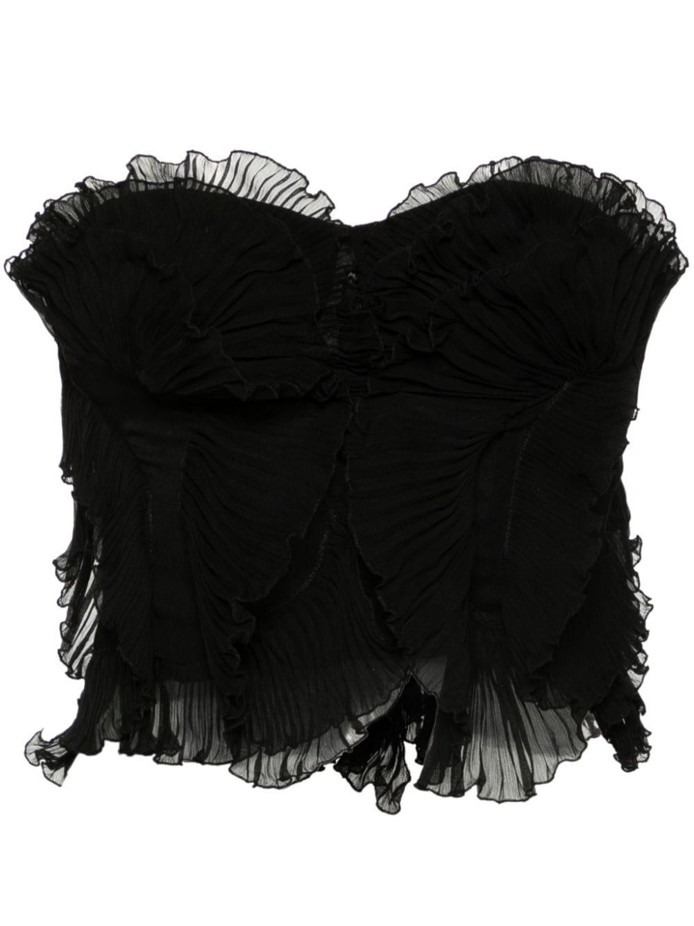 ruffled top