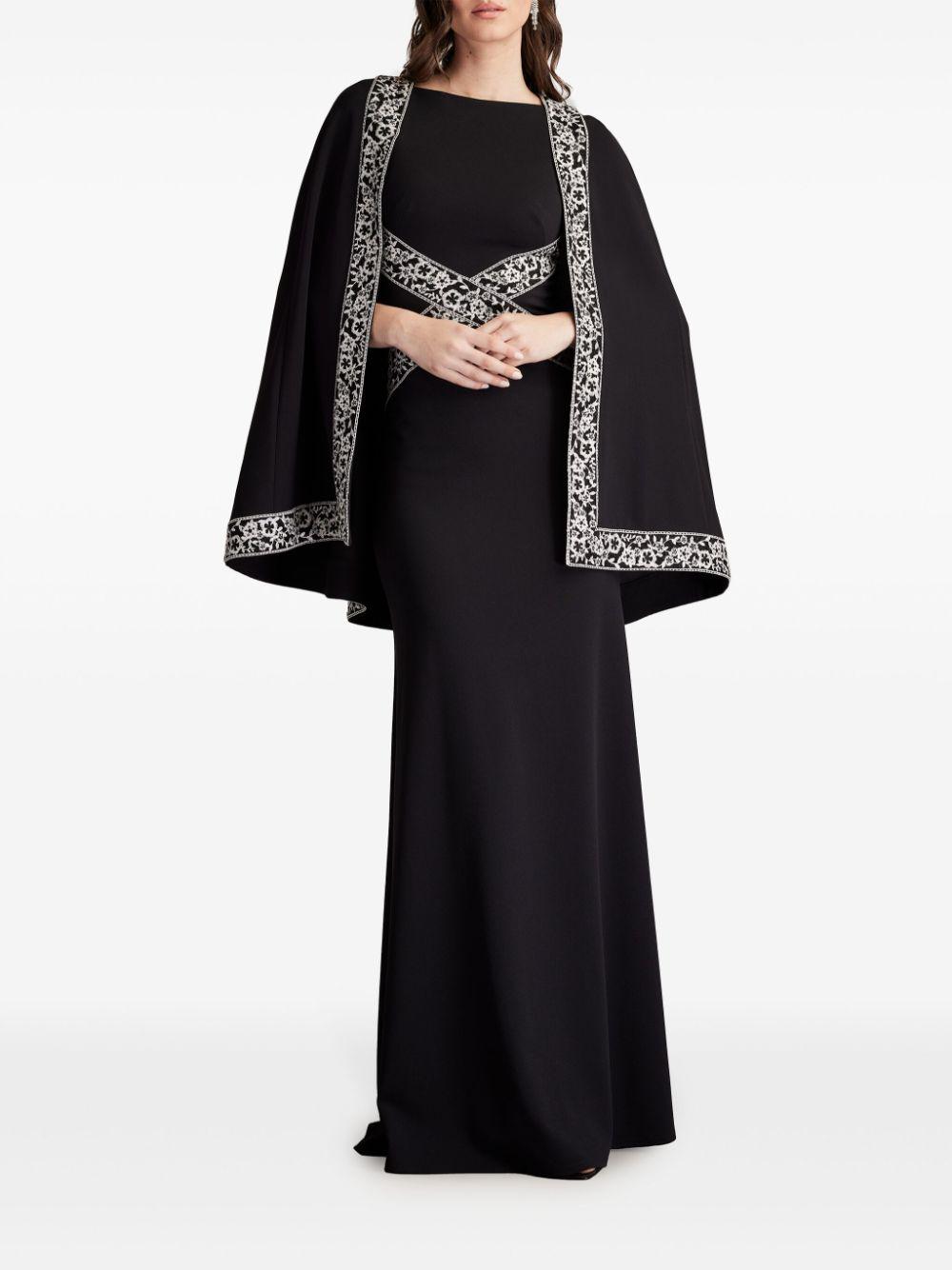 Bian cape gown