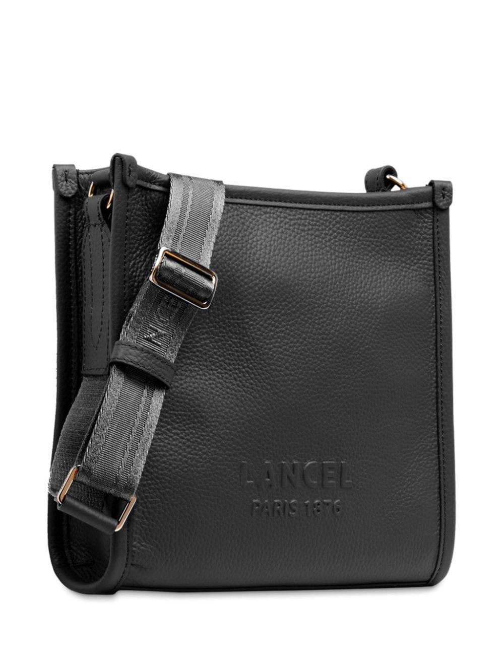 logo-embossed crossbody bag