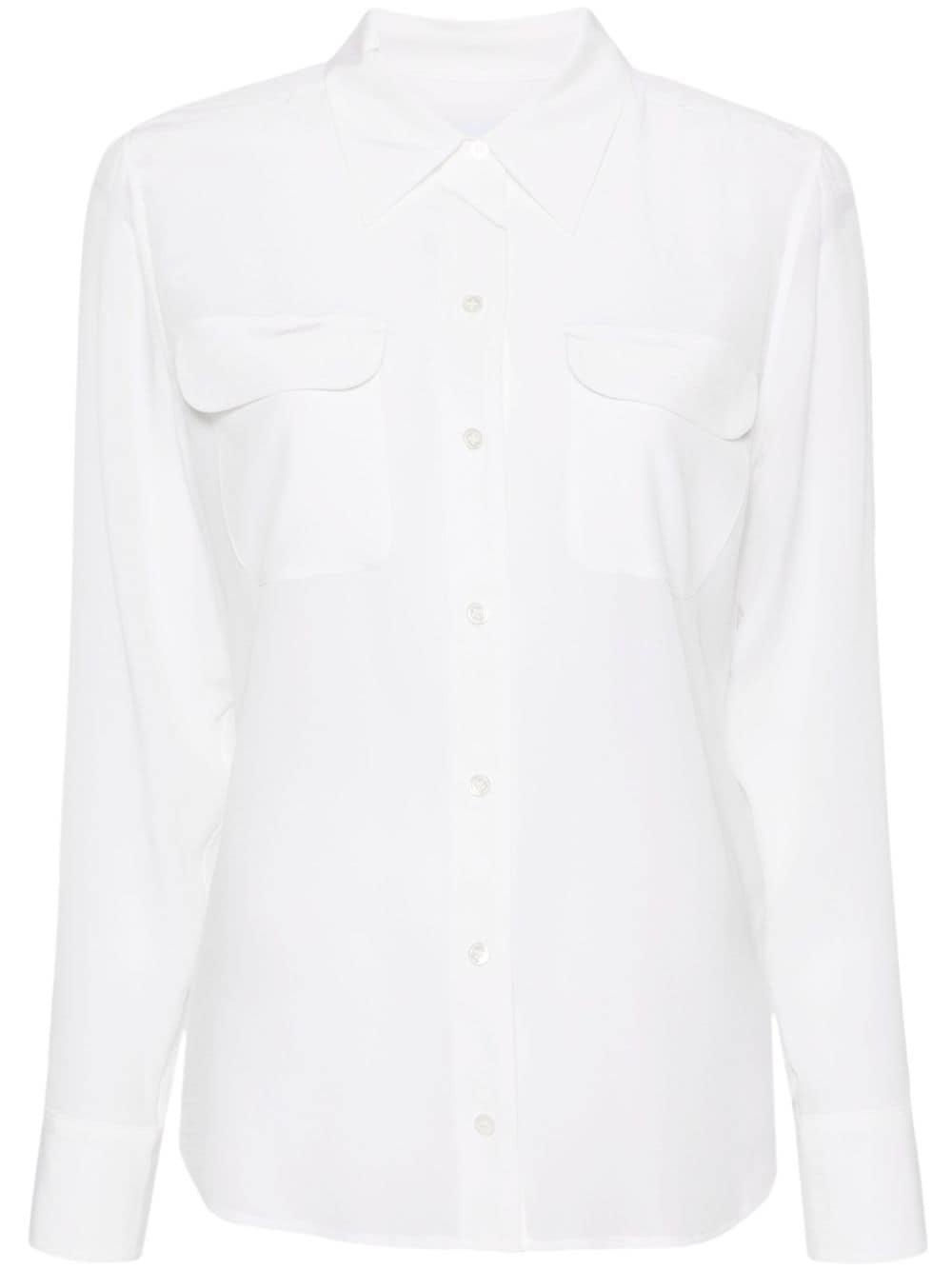 Signature silk shirt