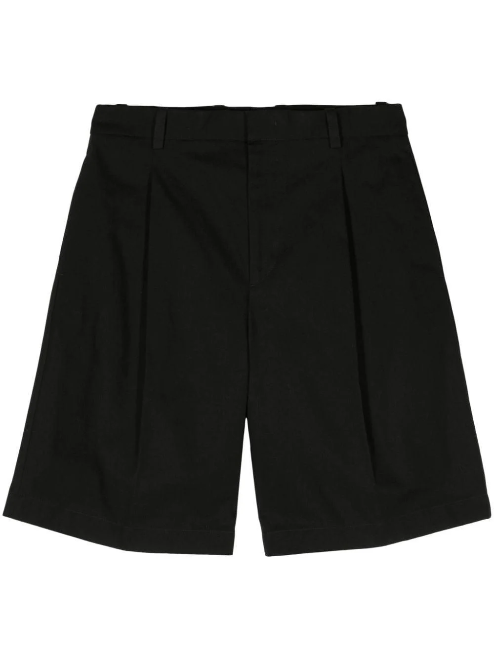 Black Organic-Cotton Shorts