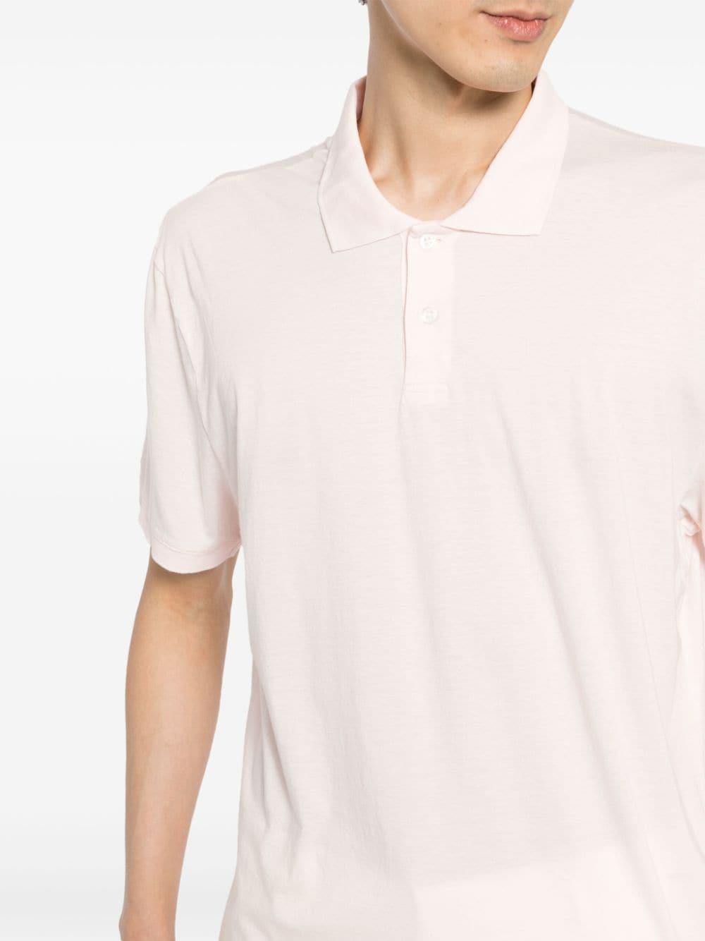 Luxe Lotus polo shirt