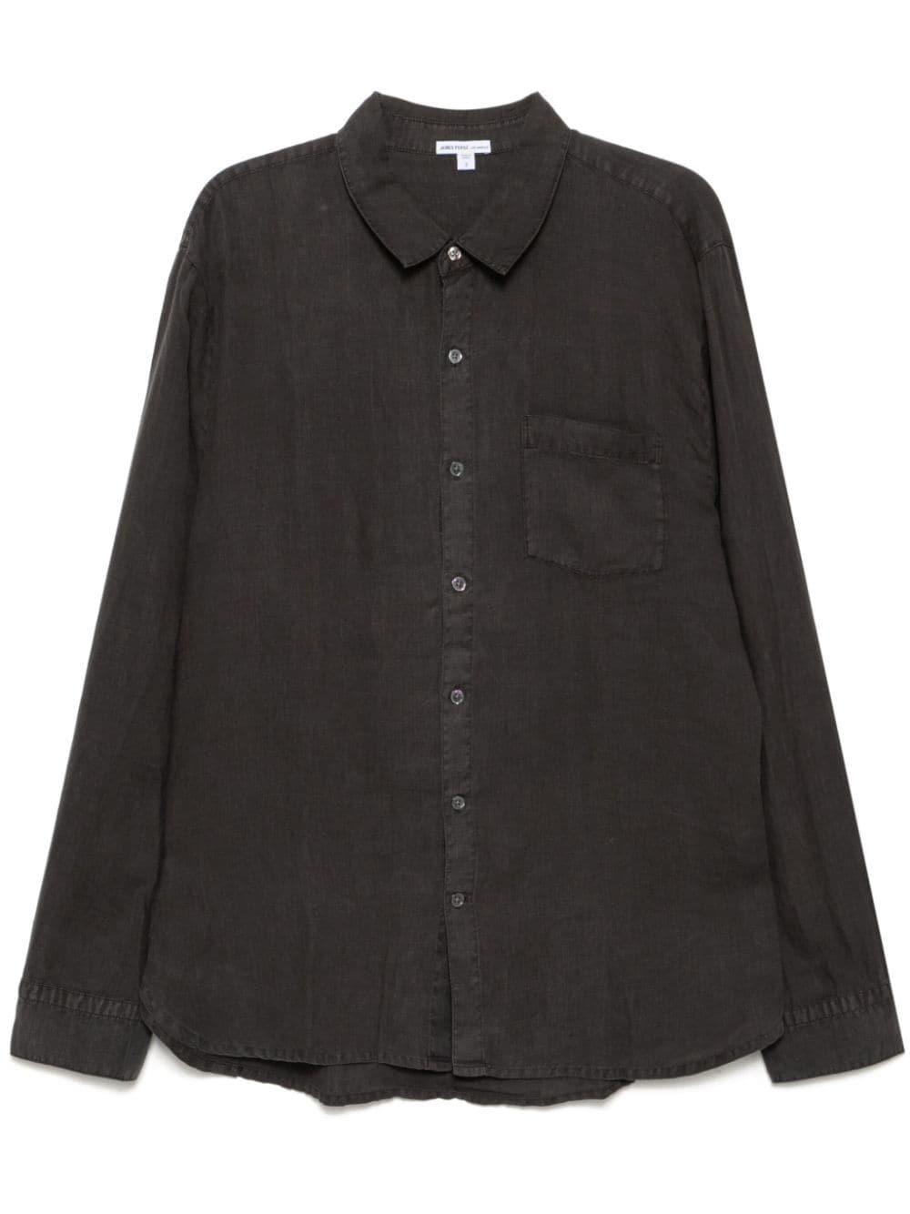 linen long-sleeves shirt