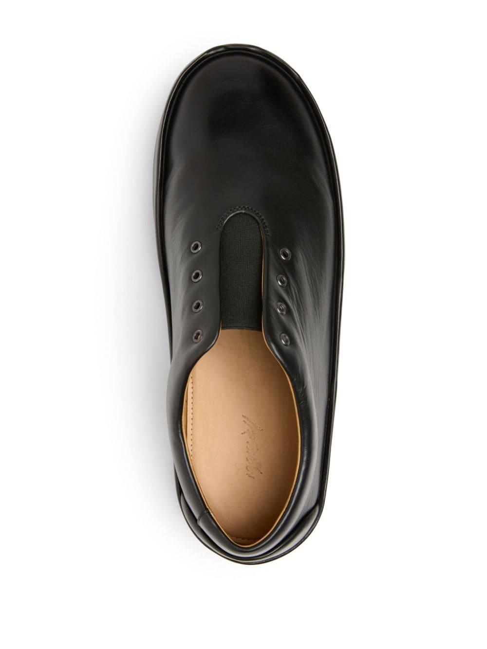 Cassapelle leather Derby shoes