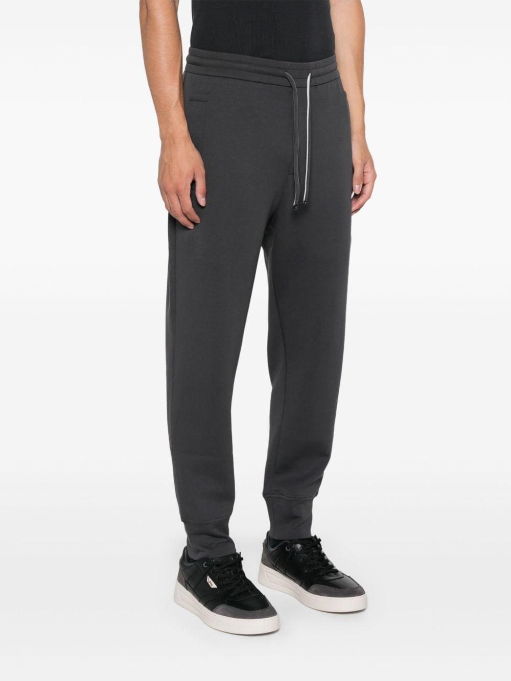 logo-patch track pants