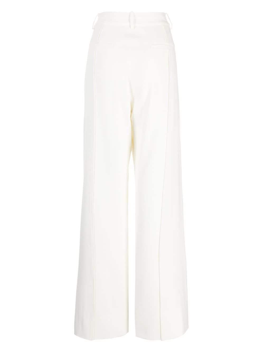 straight-leg trousers