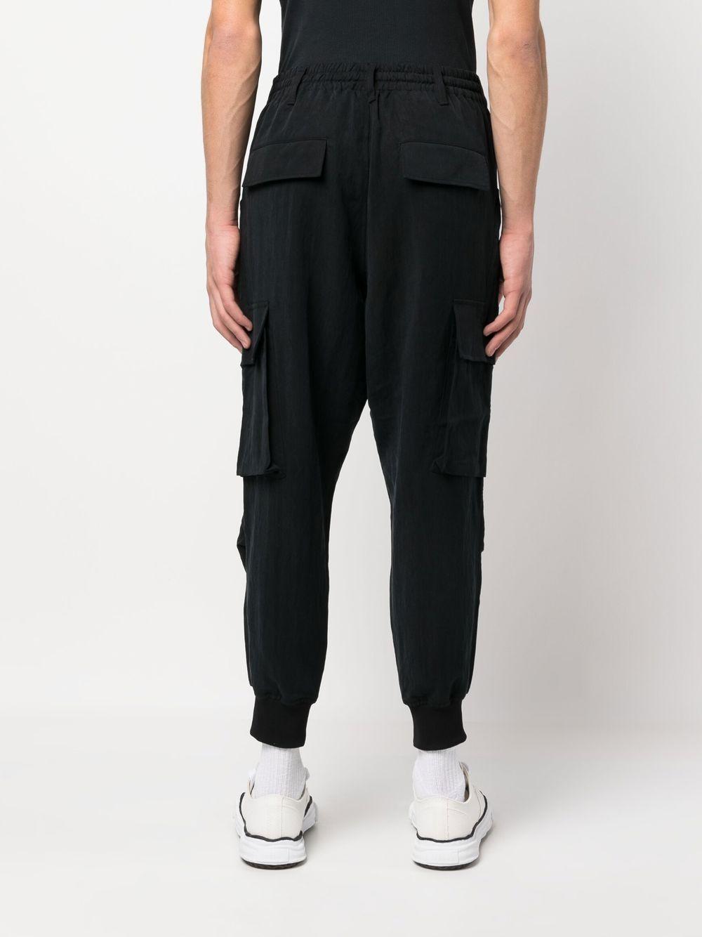 tapered cargo trousers