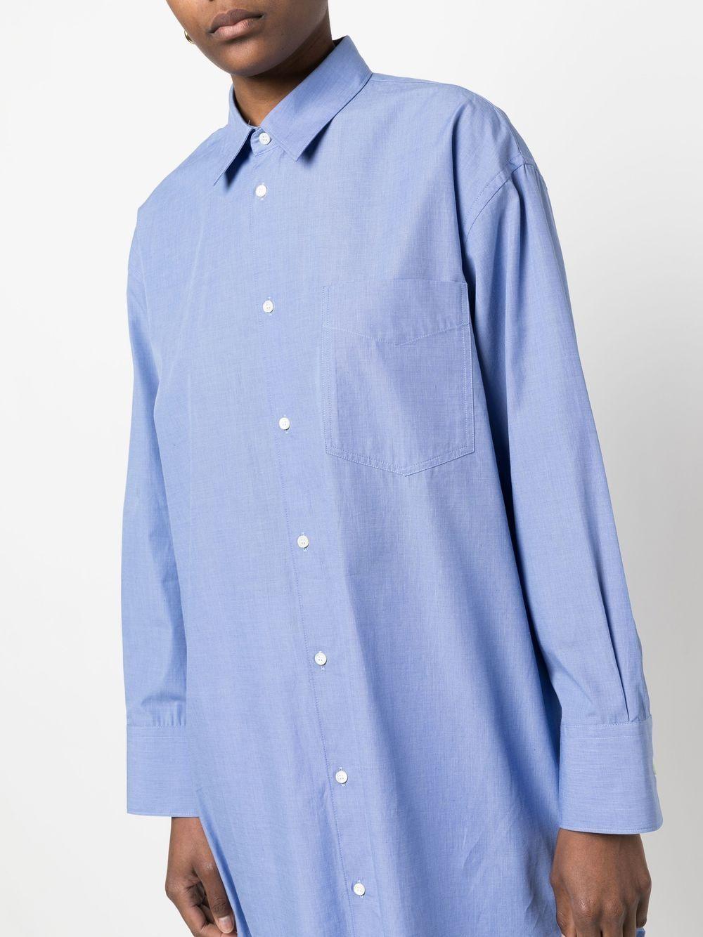 long-sleeved cotton shirt