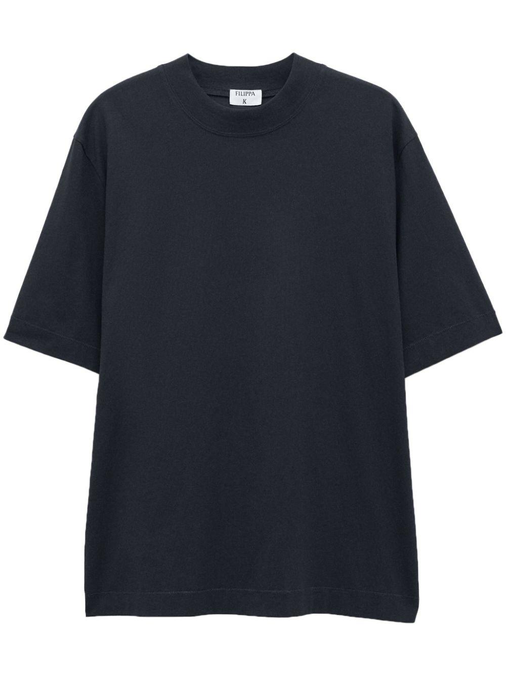 thick crew neck T-shirt