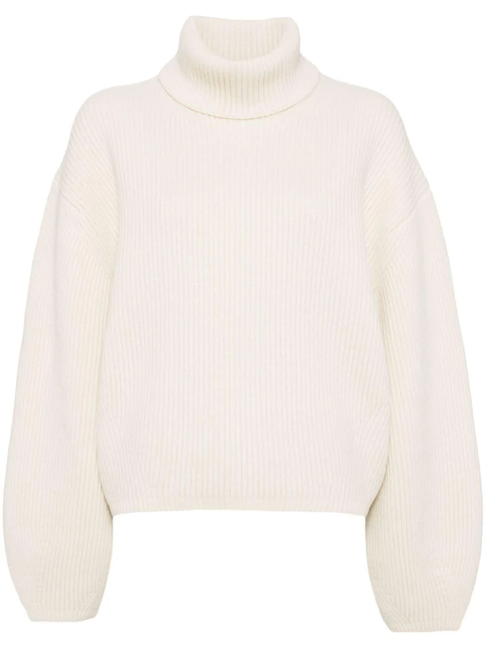 ribbed turtleneck top 