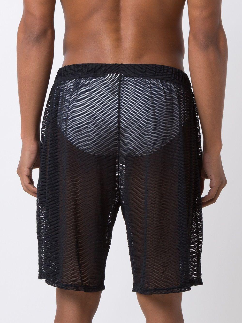 mesh swim shorts