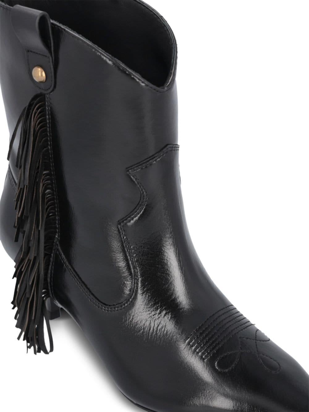 Ada fringe-detailing boots 