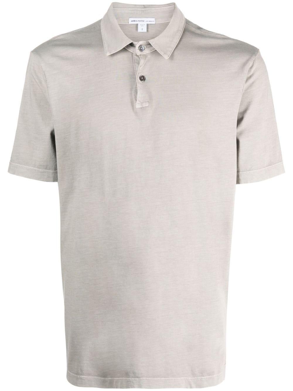 short-sleeve Supima-cotton polo shirt