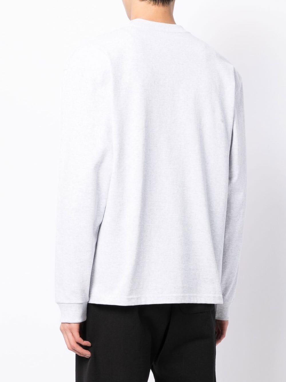 crew neck long-sleeved T-shirt