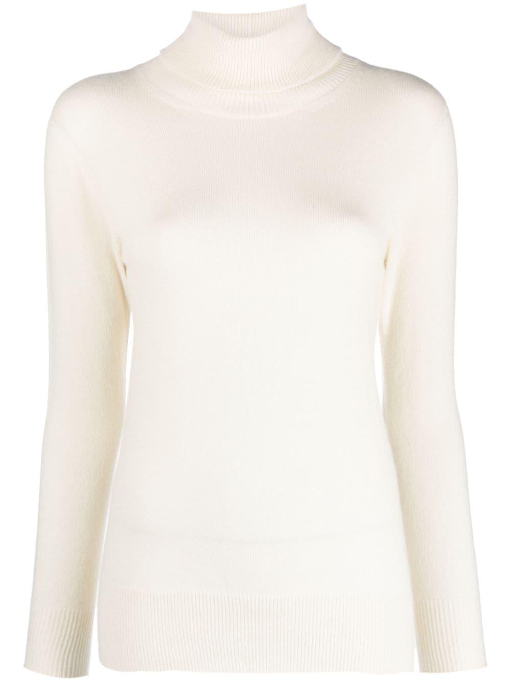 roll-neck cashmere jumper