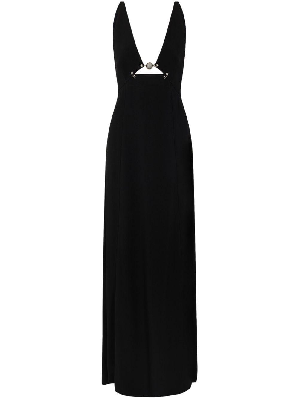 V-neck maxi dress