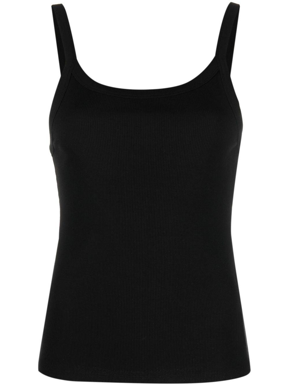 rib-knit tank top