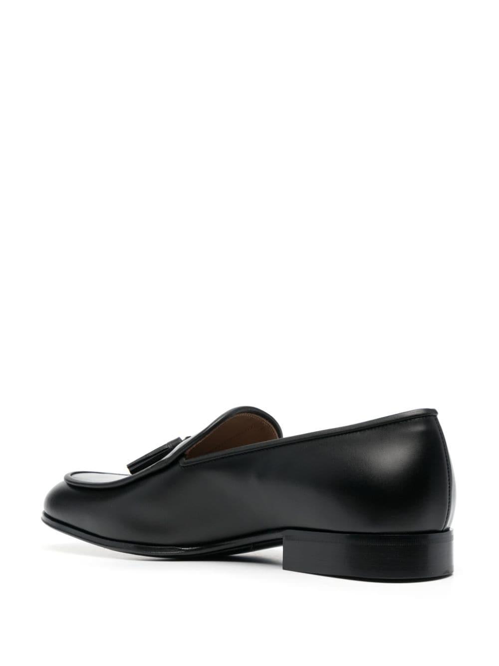 tassel-detail leather loafers