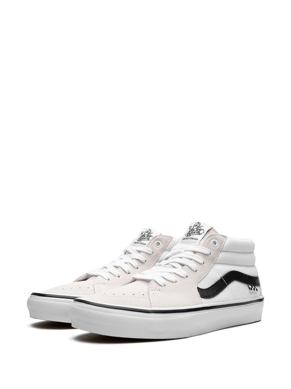 Skate Grosso Mid "White/Black" sneakers