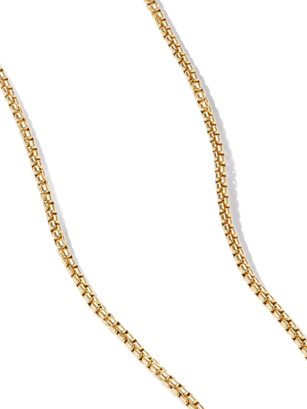 18kt yellow gold Box Chain necklace