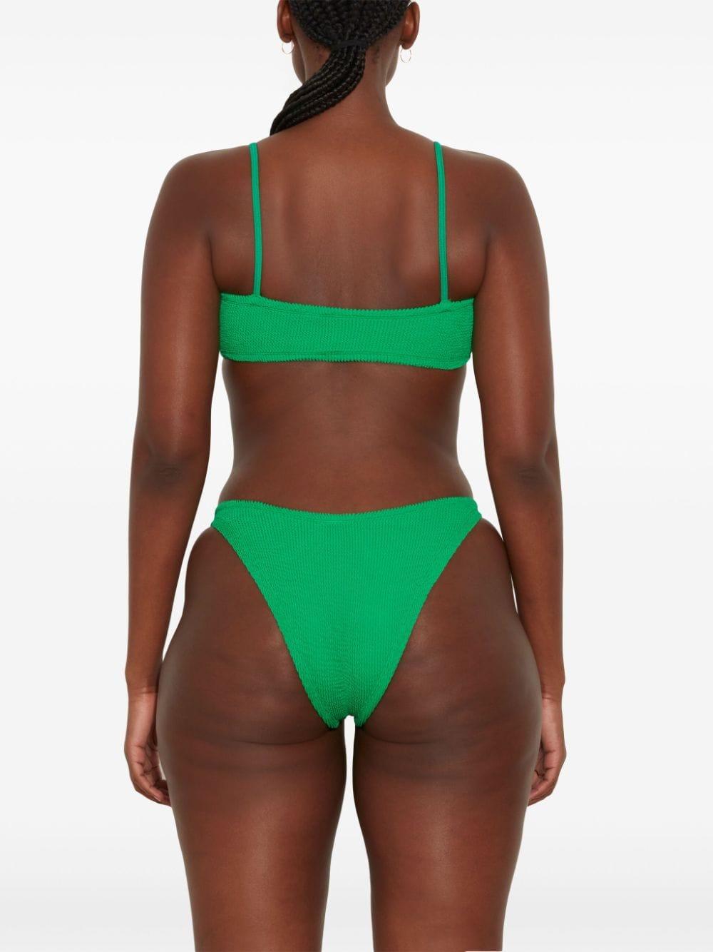 Gigi crinkle-effect bikini