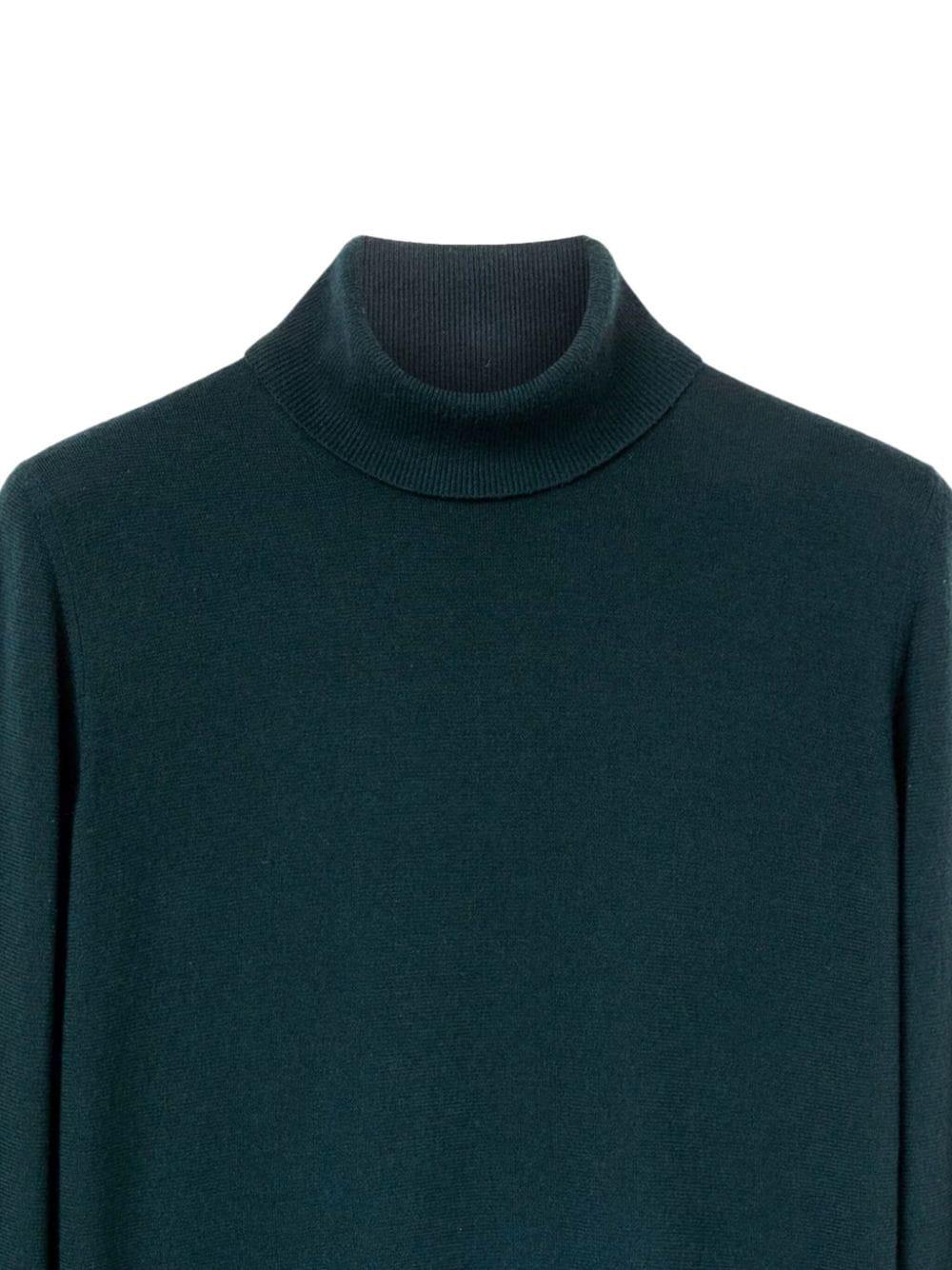 roll-neck cashmere jumper