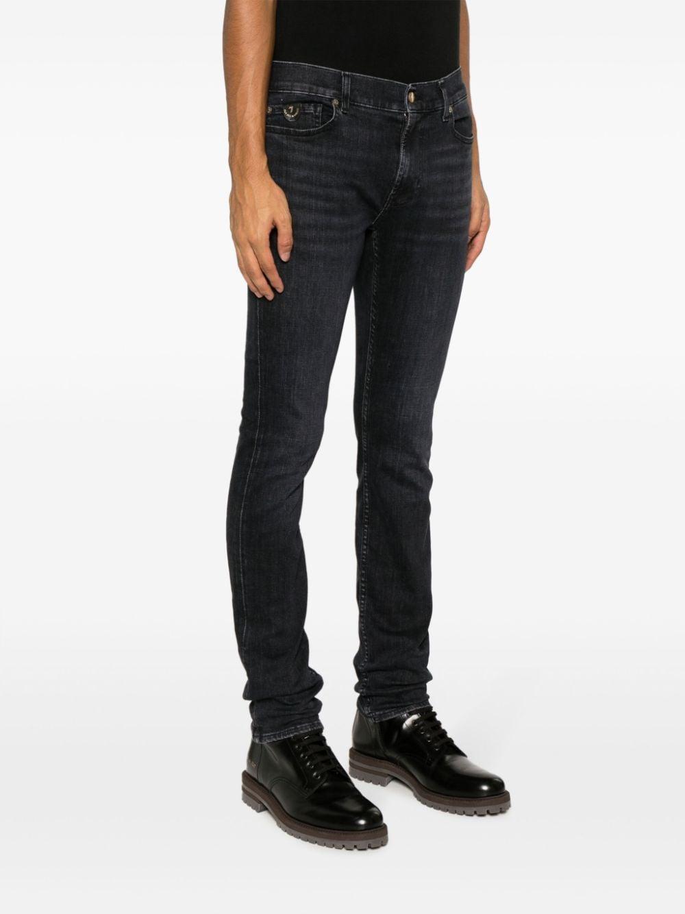 mid-rise skinny jeans