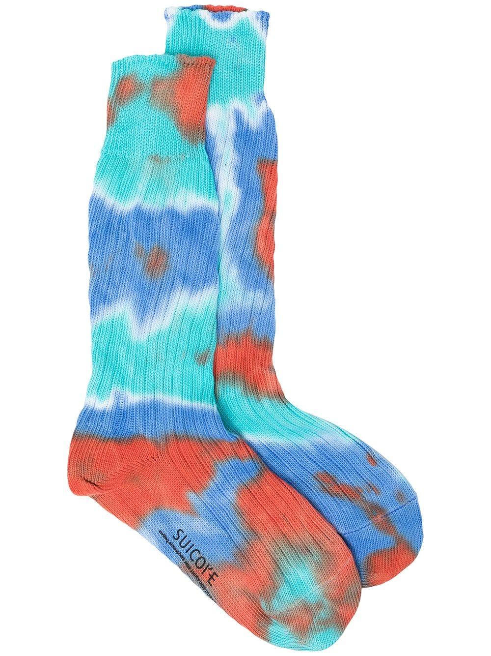 tie-dye ankle socks 