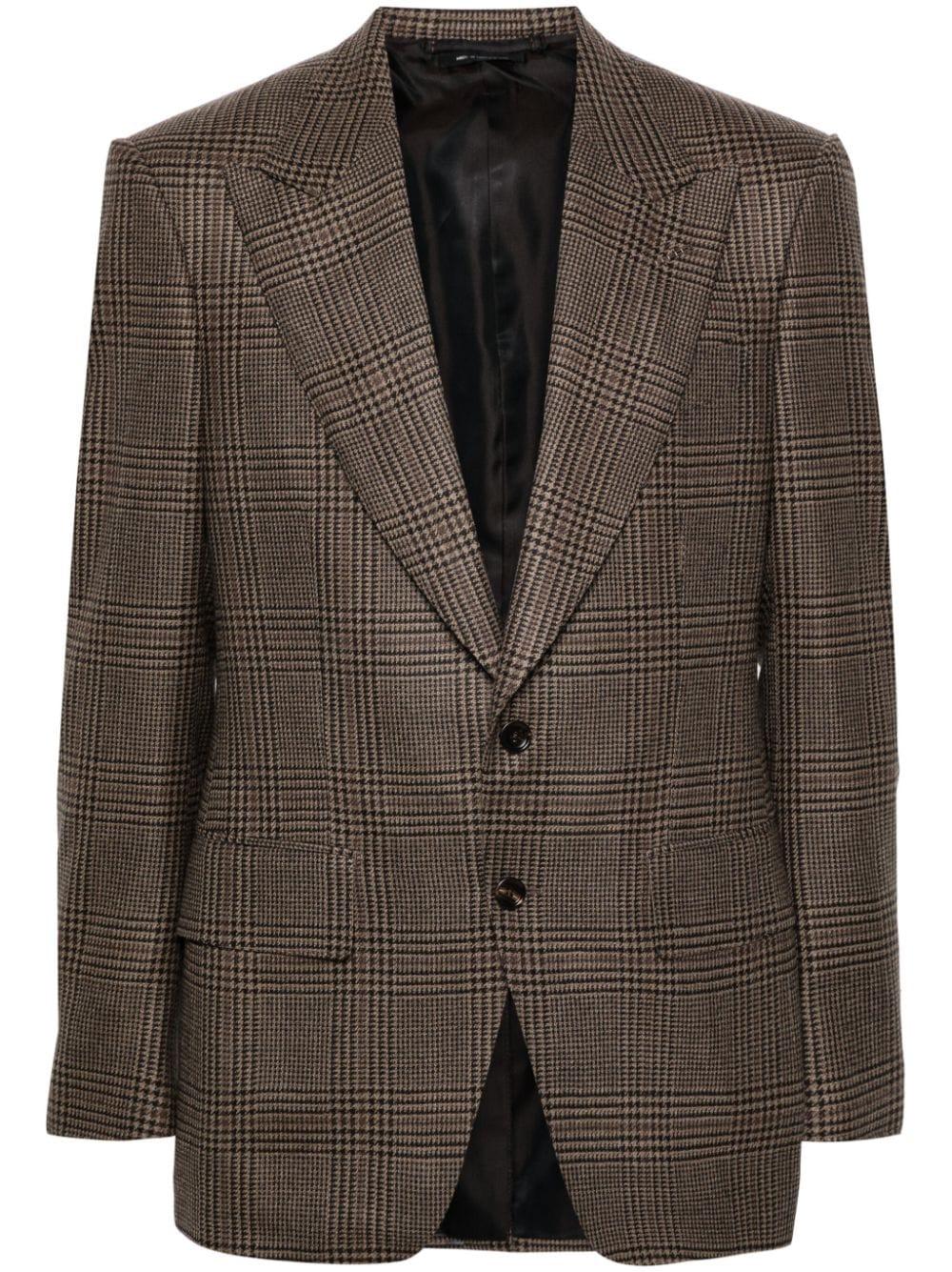 Prince of Wales-pattern blazer