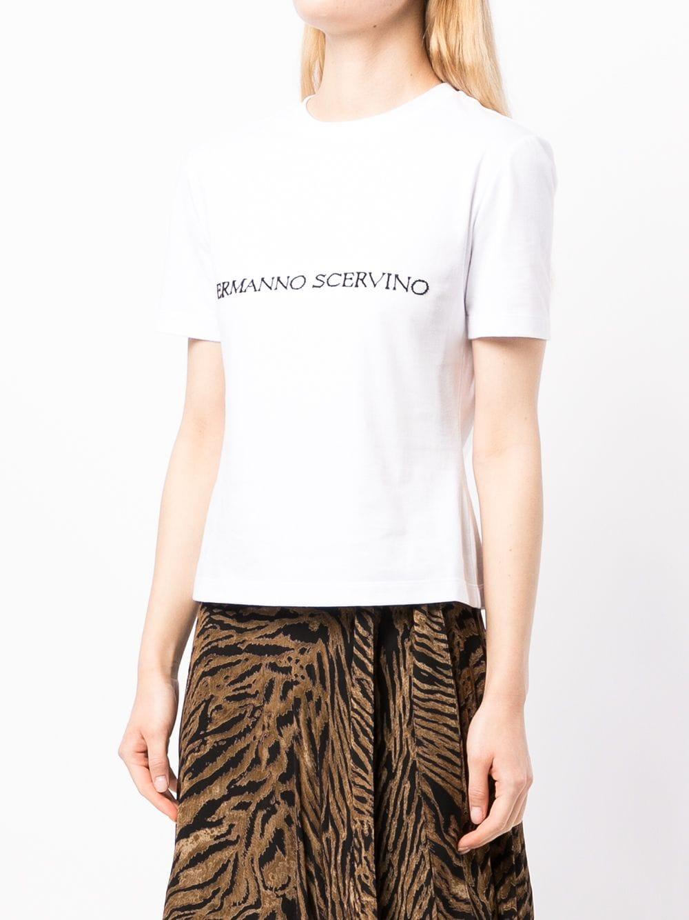 logo-print T-shirt