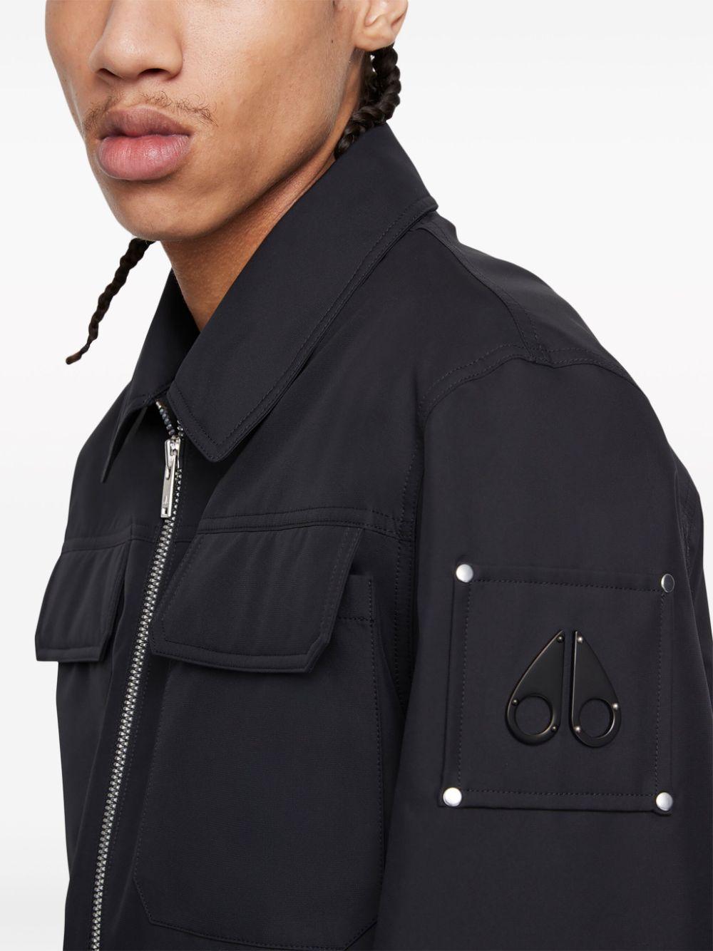 Jacques logo-plaque jacket