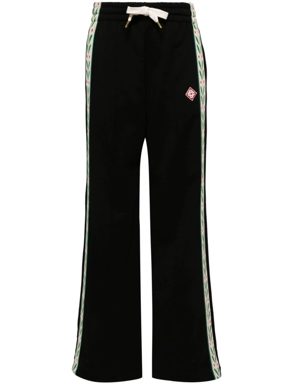 laurel-tape cotton track pants