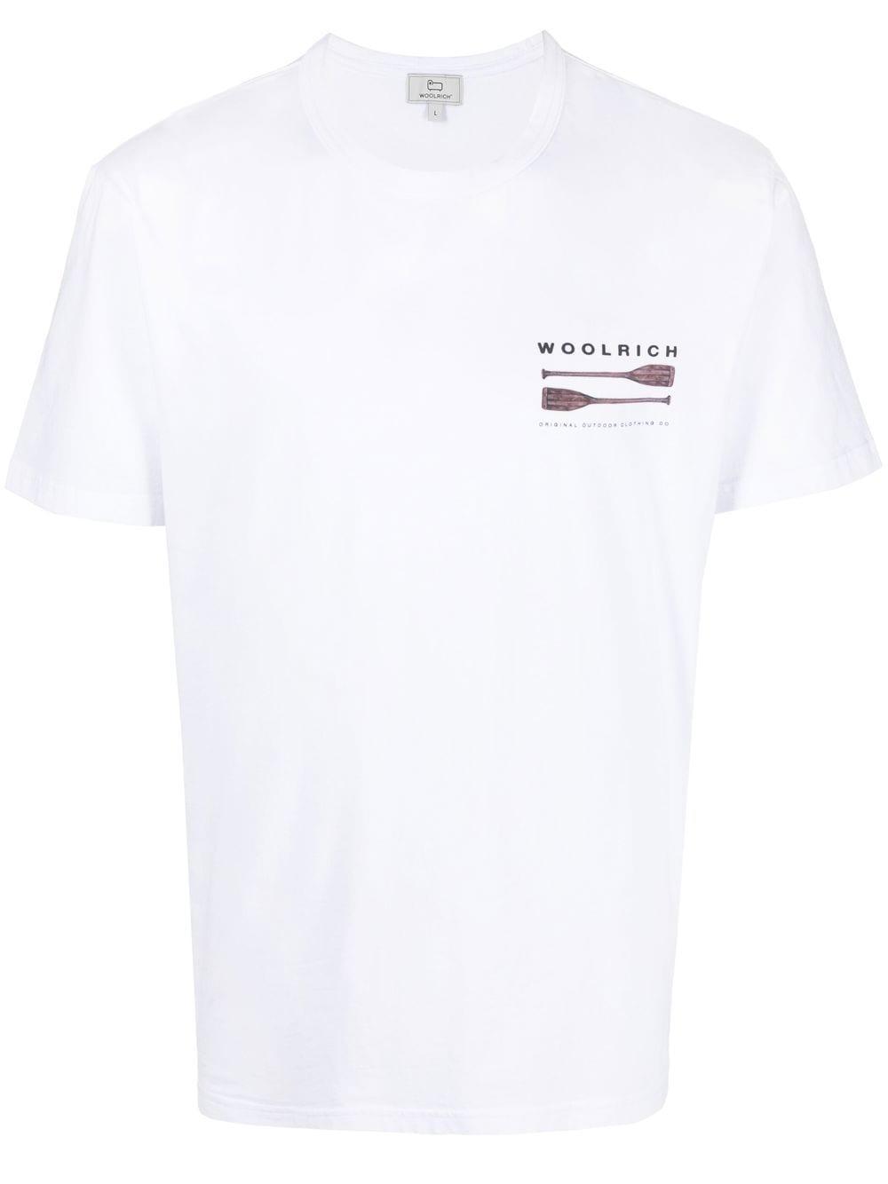 logo-print cotton T-shirt