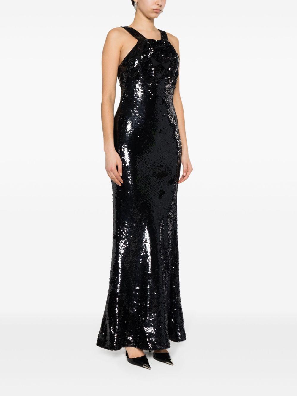 sequin-design dress