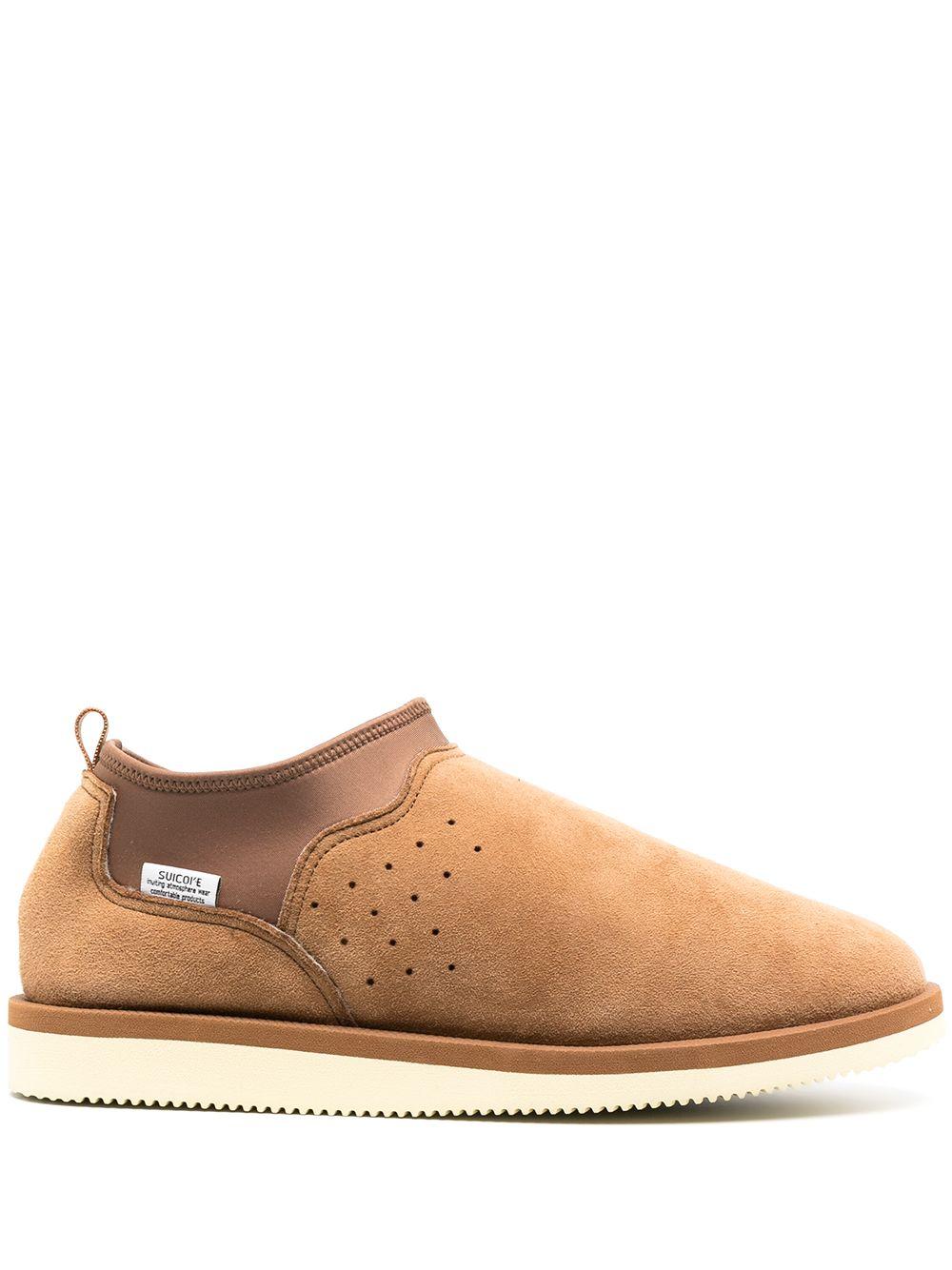 Ron slip-on suede shoes