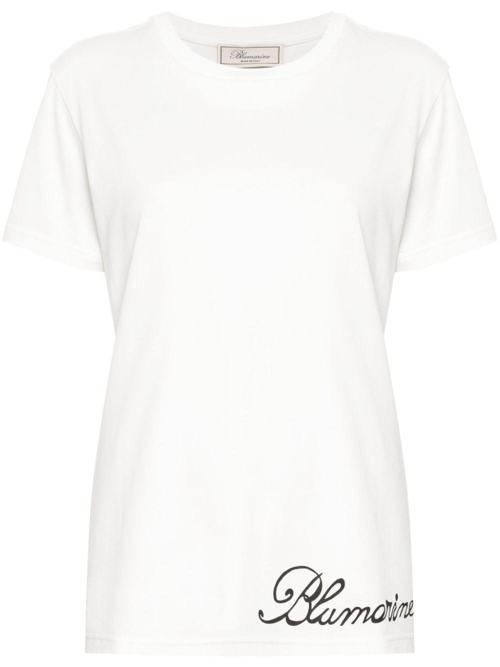 logo-print T-shirt