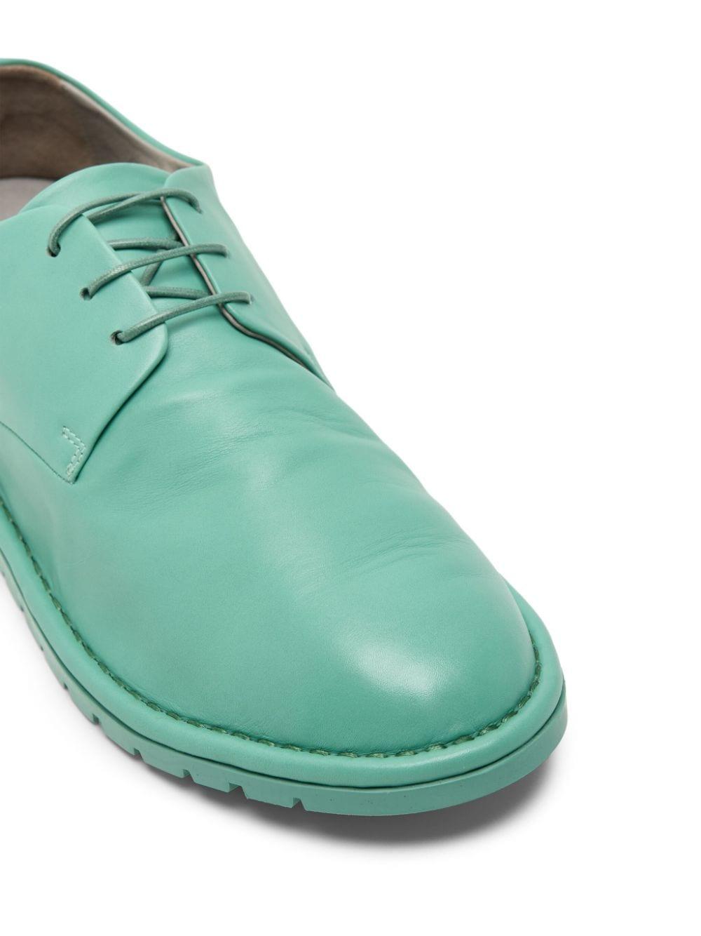 Sancrispa leather derby shoes