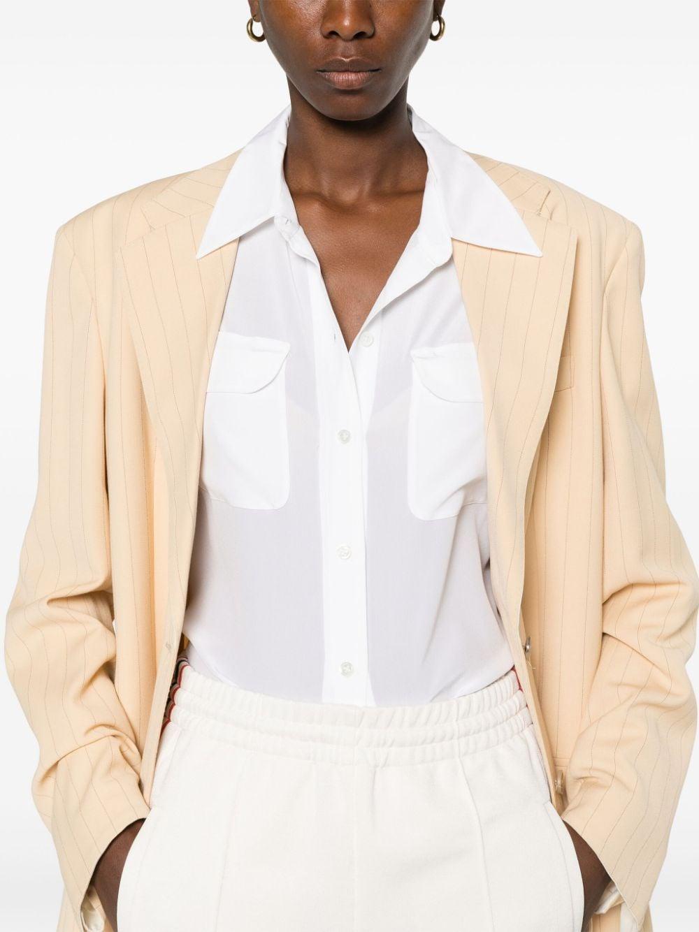 Signature silk shirt